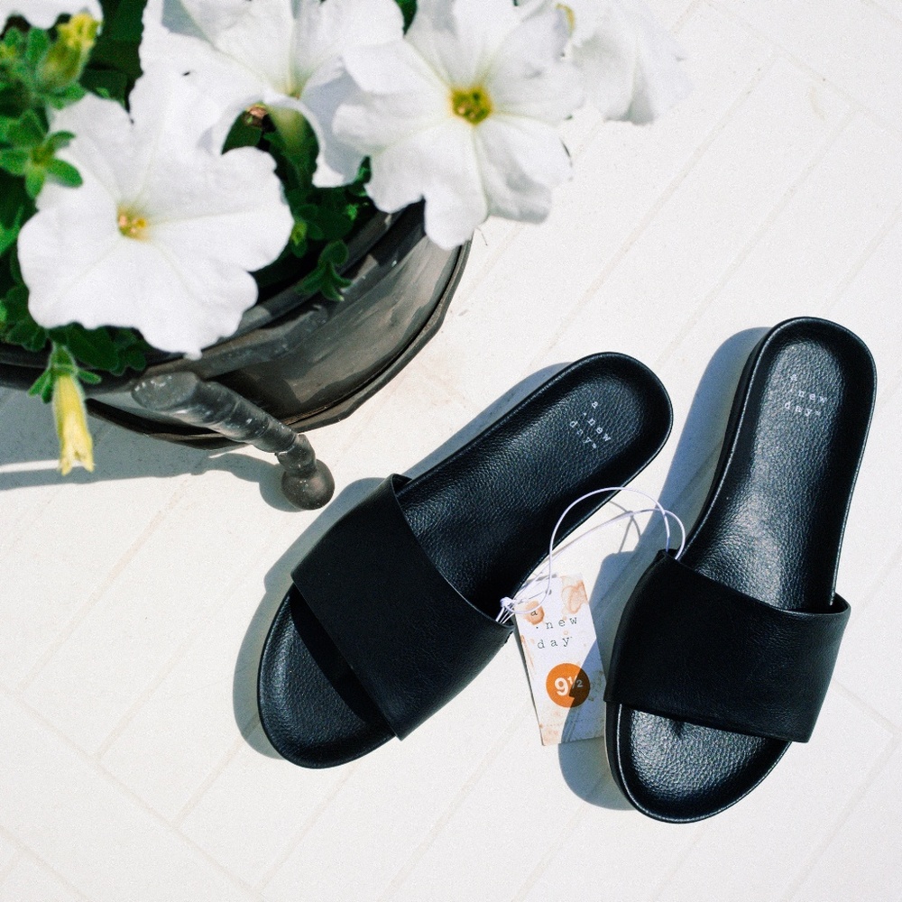 💜NWT a new day Aveline Sport Slide Sandals